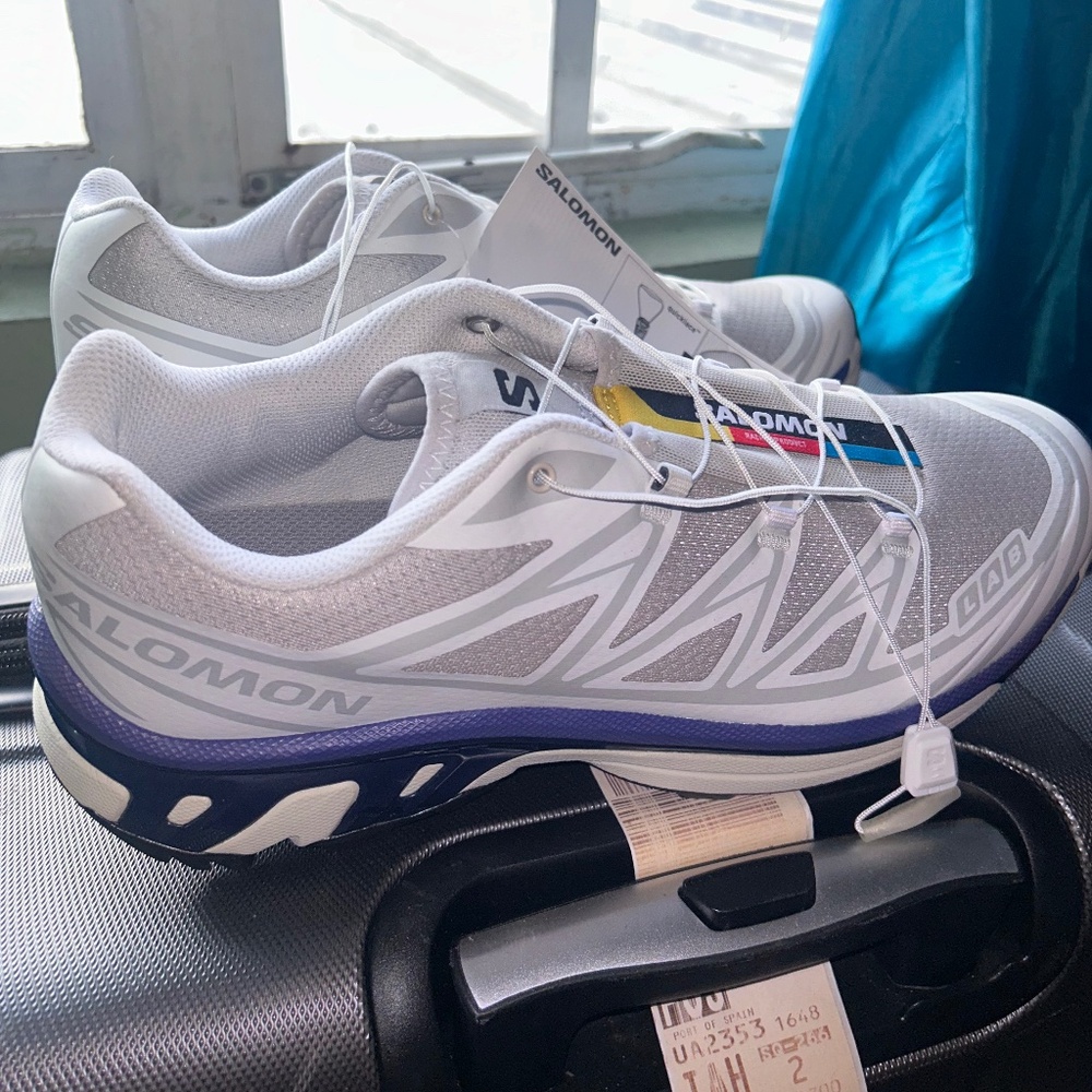 Salomon XT-6 White Lunar Rock